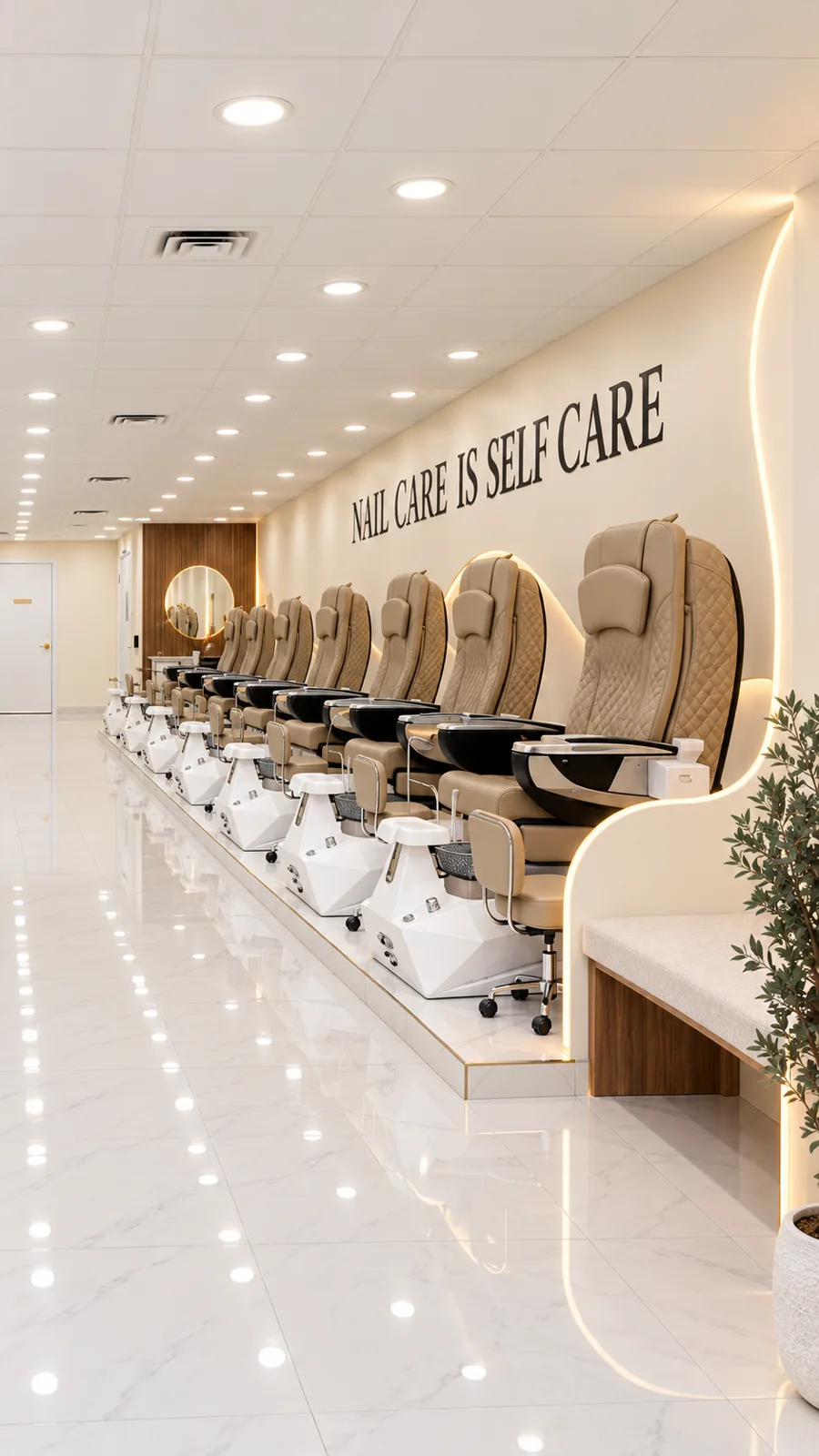 Nail care is self care — ESTI Nails Studio pedicure lounge